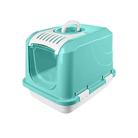 Λεκάνη γάτας κλειστή - Alice Lux - 50x37x38.5cm - 006095 - Green