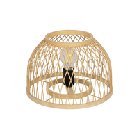 GLOBOSTAR® NOMAD 01998 Boho Επιτραπέζιο Φωτιστικό Πορτατίφ με Ντουί 1 x E27 AC 220-240V IP20 - Μπεζ - Μ30 x Π30 x Υ30cm