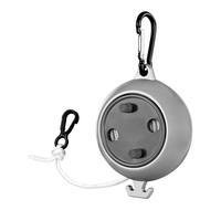 Lampa - Σχοινί Απλώματος Ρούχων Πτυσσόμενο Pull & Dry Πάχους 3 mm και Μήκους 8 m με Γάντζο και Καραμπίνερ - 1 Τεμ. (L7153.6)