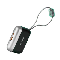 Powerbank 2in1 - Fast Charge - 10.000mah - 22.5W - PD-22 - 278626 - Black