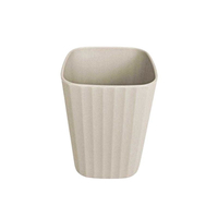 Θήκες οδοντόβουρτσας πλαστικές σε σετ 5Χ - Beige - 21567