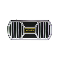 Ασύρματο ηχείο Bluetooth με φακό LED - KMS-05B - 885871 - Silver