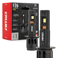 AMiO - Λάμπες LED F26 Pro Series H1 12/24V 68W 2900-3550lm 6.000K Full Can-Bus Plug&Play - 2 Τεμ. (04869/AM)