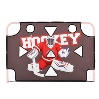 Στόχος σκοποβολής τερματοφύλακα VEVOR Street Hockey, στόχος εξάσκησης χόκεϊ επί πάγου για δάσκαλο σκοπευτή, ανθεκτικό σε σχίσιμο δίχτυ Premium με 11 τρύπες, στόχοι εύκολης σύνδεσης, εξοπλισμός προπόνησης για εξάσκηση ακρίβειας σκοποβολής