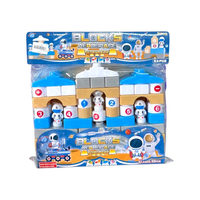 Σετ κατασκευών DIY με τουβλάκια - Aerospace - 53pcs - 9955 - 233042