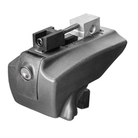 GAMMA FLAT FEET KIT ΑΚΡΑ (ΠΟΔΙΑ) ΓΙΑ ΜΠΑΡΕΣ BLADE/PROFILE RACK SYSTEM MENABO (FLUSH RAILS) - 4 ΤΕΜ.