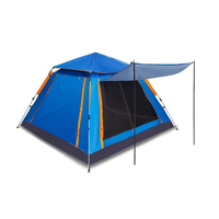 Σκηνή Camping 3 ατόμων με σκίαστρα - YB3021 - 2x2m - 960002 - Blue