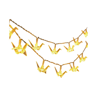 Ηλιακή γιρλάντα φωτισμού LED - Origami - 5m+1m - 20D - 152912 - Warm White