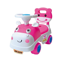 Αυτοκίνητο περπατούρα Ζωάκι - QX-3378-1 - 232387 - Pink