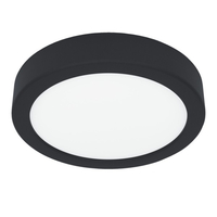 ΦΩΤΙΣΤΙΚΟ ΟΡΟΦΗΣ LED SLIM 24W 3CCT Φ30 ΜΑΥΡΟ PLUS