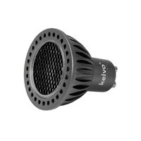 kelvo® KYRON DARK 60° KLV-103-0009 Σποτ GU10 MR16 με Honeycomb Anti-Glare Reflector LED 7W 770lm CRI (Ra) ≥ 90 60° AC 220-240V IP20 Θερμό Λευκό 2700K Dimmable - Bridgelux COB Chip - Γκρι Ανθρακί & Μαύρο Ματ - Μ5 x Π5 x Υ5.7cm - 3 Χρόνια Εγγύηση