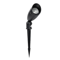 GLOBOSTAR® TRABI GLB-103-0028 Φωτιστικό Σποτ για Φυτά - Δέντρα με Βάση Κήπου / Καρφωτό LED 12W 1080lm 24° DC 24V Αδιάβροχο IP65 Θερμό Λευκό 2700K - Sanan SMD Chip - Μαύρο Ματ - Μ6.5 x Π6.5 x Υ18.5cm - 3 Χρόνια Εγγύηση