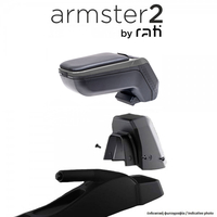 ΟΛΟΚΛΗΡΩΜΕΝΟΣ ΤΕΜΠΕΛΗΣ ARMSTER 2 ΓΙΑ RENAULT CLIO IV RHD 2013-2019 ΜΕ ΑΠΟΣΠΩΜΕΝΗ ΤΣΕΠΗ ΑΠΟ ΠΛΑΣΤΙΚΟ ΚΑΙ ΔΕΡΜΑΤΙΝΗ ΣΕ ΓΚΡΙ ΠΛΑΙΣΙΟ ΚΑΙ ΜΑΥΡΟ ΧΡΩΜΑ ΜΕ ΑΝΤΑΠΤΟΡΑ ΤΟΠΟΘΕΤΗΣΗΣ RATI - 1 ΣΕΤ (V01588/RT + V01565/RT)