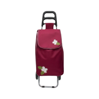 Υφασμάτινο καρότσι λαϊκής - ZZ 302B-2 - 981270 - Dark Red