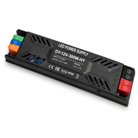 VenCore 6614-50013 - Aluminium High Tech Power Supply 300W 12V 25A - Τροφοδοτικό Αλουμινίου Υψηλής Τεχνολογίας 230 Volt σε 12 Volt 300 Watt 25 Ampere - Μ20.7xΠ5.2xΥ2.5cm