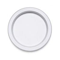 VenCore Noctis White 6093-20014 - Μοντέρνο Επιτοίχιο Φωτιστικό Απλίκα LED 12W Λευκό Αλουμίνιο με Ρυθμιζόμενο CCT Λευκό - Ημέρας - Θερμό - Χειρισμός CCT μέσω Διακόπτη On-Off - Φ21 x Υ5cm