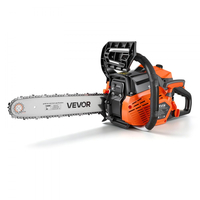 Αλυσοπρίονο βενζίνης VEVOR 355,6 mm 40CC 1,15kW 2-χρονο αλυσοπρίονο, για κοπή ξύλου, κλάδεμα δέντρων και καθαρισμό γης, τσοκ με συγχρονισμένο γκάζι, ηλεκτρικό αλυσοπρίονο με αντιολισθητική λαβή και διπλά ρεζερβουάρ