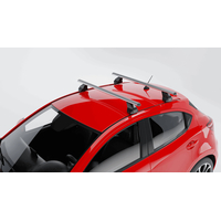 MENABO Ολοκληρωμένο Σετ Μπάρες Οροφής Αλουμινίου OMEGA XL 150 cm σε Ασημί Χρώμα για Land Rover Range Rover IV (L405) 5 doors 2012>2021 - 2 ΤΕΜ. (9890/MB+13480/MB)