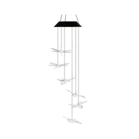 Ηλιακό κρεμαστό διακοσμητικό με φωτισμό LED - Dragonfly - 150432