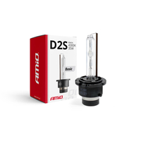 Amio - Ανταλλακτική Λάμπα D2S Xenon 12V 35W 4300K Basic Σειρά P32d-2 για Φώτα Αυτοκινήτου - 1 τεμ. (01319/AM)
