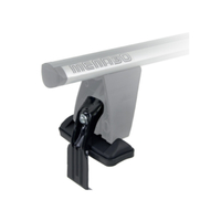MENABO DLKIT53G KIT TYPE G ΑΚΡΑ (ΠΟΔΙΑ) ΓΙΑ ΜΠΑΡΕΣ ΟΡΟΦΗΣ DELTA / OMEGA BLACK / SILVER - 1 ΣΕΤ (10680/MB)