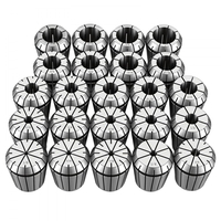 Σετ κόλετ VEVOR ER40 Σετ τσοκ κόλετ ελατηρίου ER40 1/8"-1" 23 τεμαχίων, για φρέζες CNC και πρέσες τρυπανιών, εργαλείο τσοκ ακριβείας TIR υψηλής συγκέντρωσης 0,0006" με θήκη αποθήκευσης, κράμα χάλυβα