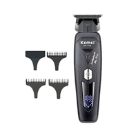 Κουρευτική μηχανή & trimmer - KM-1746 - Kemei - Black