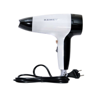 Πιστολάκι μαλλιών - KM-6836 - Kemei - White