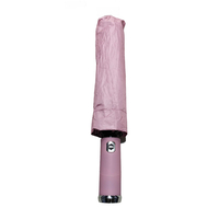 Αυτόματη ομπρέλα σπαστή με φακό LED - 10K - Tradesor - 585670 - Pink