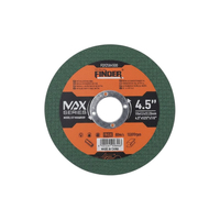 Δίσκος κοπής μετάλλου - 4.5" - 115x1.2x22.23mm - Finder - 190644