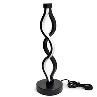 VenCore Heliora Black 2792-20009 - Μοντέρνο Επιτραπέζιο Φωτιστικό LED USB 8W 5 Volt Μαύρο Αλουμίνιο με Ρυθμιζόμενο CCT Λευκό - Ημέρας - Θερμό - Χειρισμός CCT μέσω Controller με Καλώδιο
