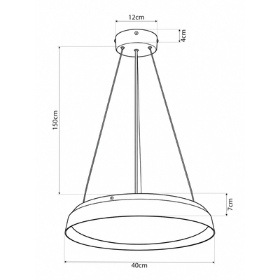 kelvo® VOLA KLV-101-0590 Κρεμαστό Φωτιστικό Οροφής LED 24W 2400lm 120° AC 220-240V IP20 Ρυθμιζόμενο Λευκό CCT με Διακόπτη στο Driver 2700K/4500K/6000K Triac Dimmable - Lumileds SMD Chip & ENEC/TÜV Driver - Μαύρο Ματ & Λευκό Ματ - Μ40 x Π40 x Υ7cm - 5 Χρόνια Εγγύηση