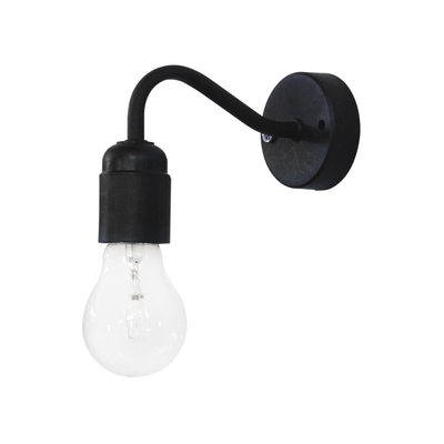 Φωτιστικό τοίχου / απλίκα AS-25 AP  BLACK