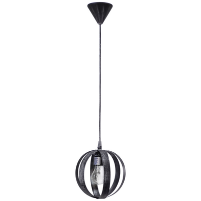 Κρεμαστό φωτιστικό μεταλλικό LAMA/18  1/L PENDEL SILVER