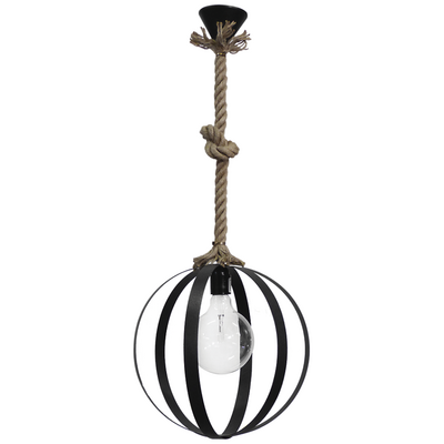 Φωτιστικό μεταλλικό LAMA-35 1/L ROPE UT-BL