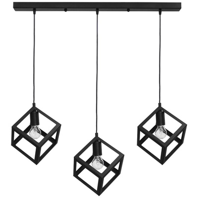 Κρεμαστό φωτιστικό KYVOS 3/L RAGA BLACK
