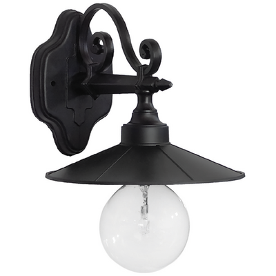 Απλίκα επιτοίχια LP-150AK-M BLACK