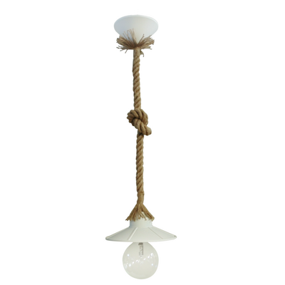 Κρεμαστό φωτιστικό LP-150K S 1/L ROPE UT-WHITE