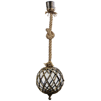 Φωτιστικό κρεμαστό σχοινί LP-530K ROPE 1L UT-BRONZE