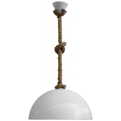 Κρεμαστό φωτιστικό  SFERA/36  1/L ROPE UT-WH