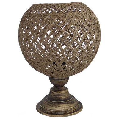 SILK-01/PR  -m- TABLE LAMP NAT-BR