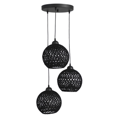 SILK/3 PENDEL BL-BLACK ΚΡΕΜΑΣΤΟ
