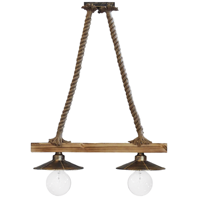 Φωτιστικό κρεμαστό  UT-150 ROPE 2L RAGA