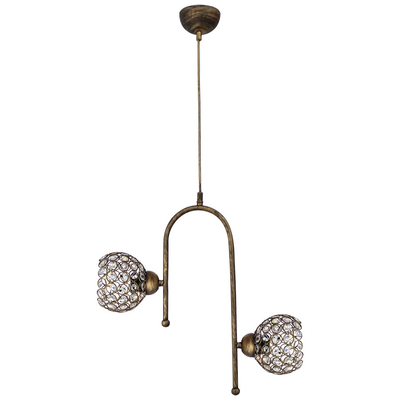 S-20K-B' CHRIS 2L BRONZE ΚΡΕΜΑΣΤΟ ΚΟΥΡΜΠΑ CRYSTAL