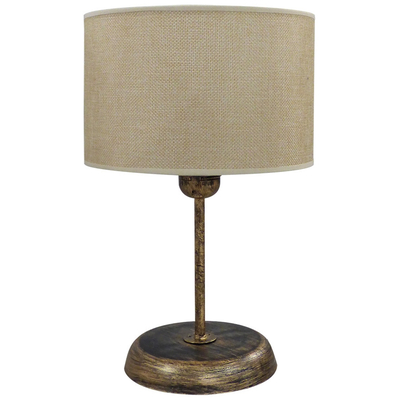 ΠΟΡΤΑΤΙΦ TL-05 Φ20 BRONZE-BEIGE ΜΕ ΑΜΠΑΖΟΥΡ ΚΥΛΙΝΔΡΟ