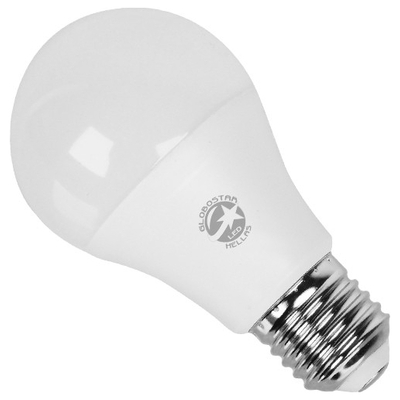 Λάμπα LED E27 A60 Γλόμπος 10W 230V 990lm 260° Ψυχρό Λευκό 6000k Dimmable GloboStar 01727