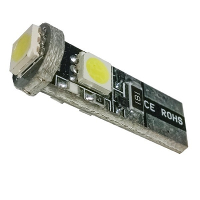 Λαμπτήρας LED T10 Can Bus με 3 SMD 5050 Ψυχρό Λευκό GloboStar 17440