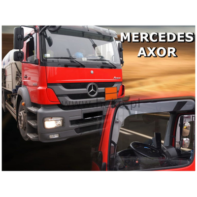 MERCEDES 817 2D 1991+  / AXOR 2D 2001+  ΖΕΥΓΑΡΙ ΑΝΕΜΟΘΡΑΥΣΤΕΣ ΦΟΡΤΗΓΟΥ ΑΠΟ ΕΥΚΑΜΠΤΟ ΦΙΜΕ ΠΛΑΣΤΙΚΟ HEKO - 2 ΤΕΜ.