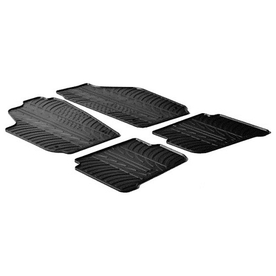 VOLKSWAGEN POLO 11/2001-06/2009 ΜΑΡΚΕ ΠΑΤΑΚΙΑ SUMISURA ΛΑΣΤΙΧΟ ΣΕ ΜΑΥΡΟ ΧΡΩΜΑ ΧΩΡΙΣ ΚΟΥΜΠΩΜΑΤΑ LAMPA - 4 ΤΕΜ.