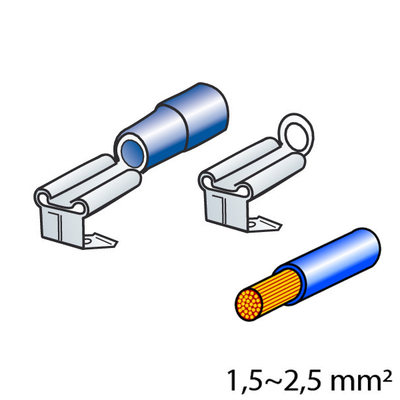 ΦΙΣΑΚΙΑ 6.3 x 0.8mm (40τμχ.)